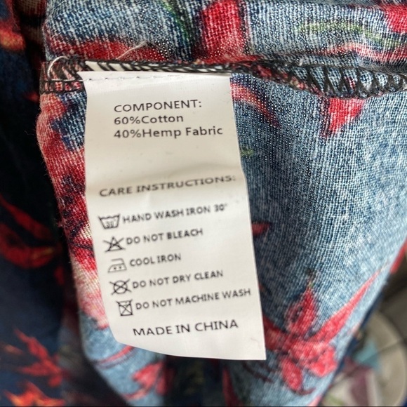 Amato Pizzi Floral Print Shift Dress Size 8-10 - Picture 8 of 8